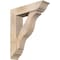 Ekena Millwork Funston Traditional Smooth Bracket w/ Offset Brace, Douglas Fir, 7 1/2"W x 30"D x 36"H BKT0806X30X36FST01SDF - alternate 1